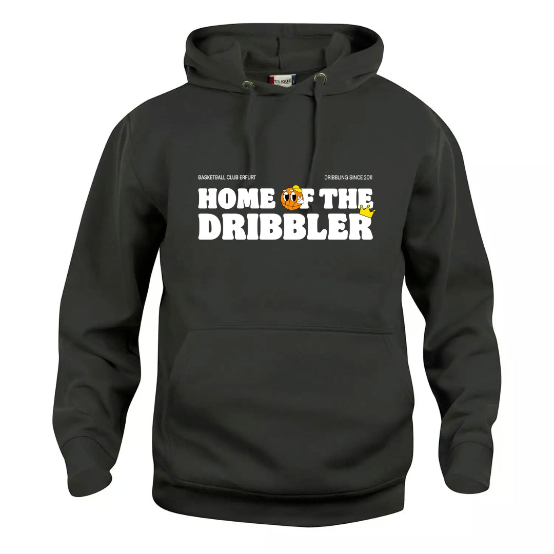 Hoodie schwarz #HomeOfTheDribbler